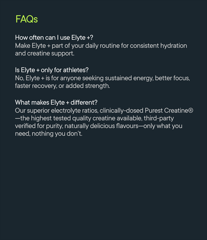Elyte Hydration + Creatine