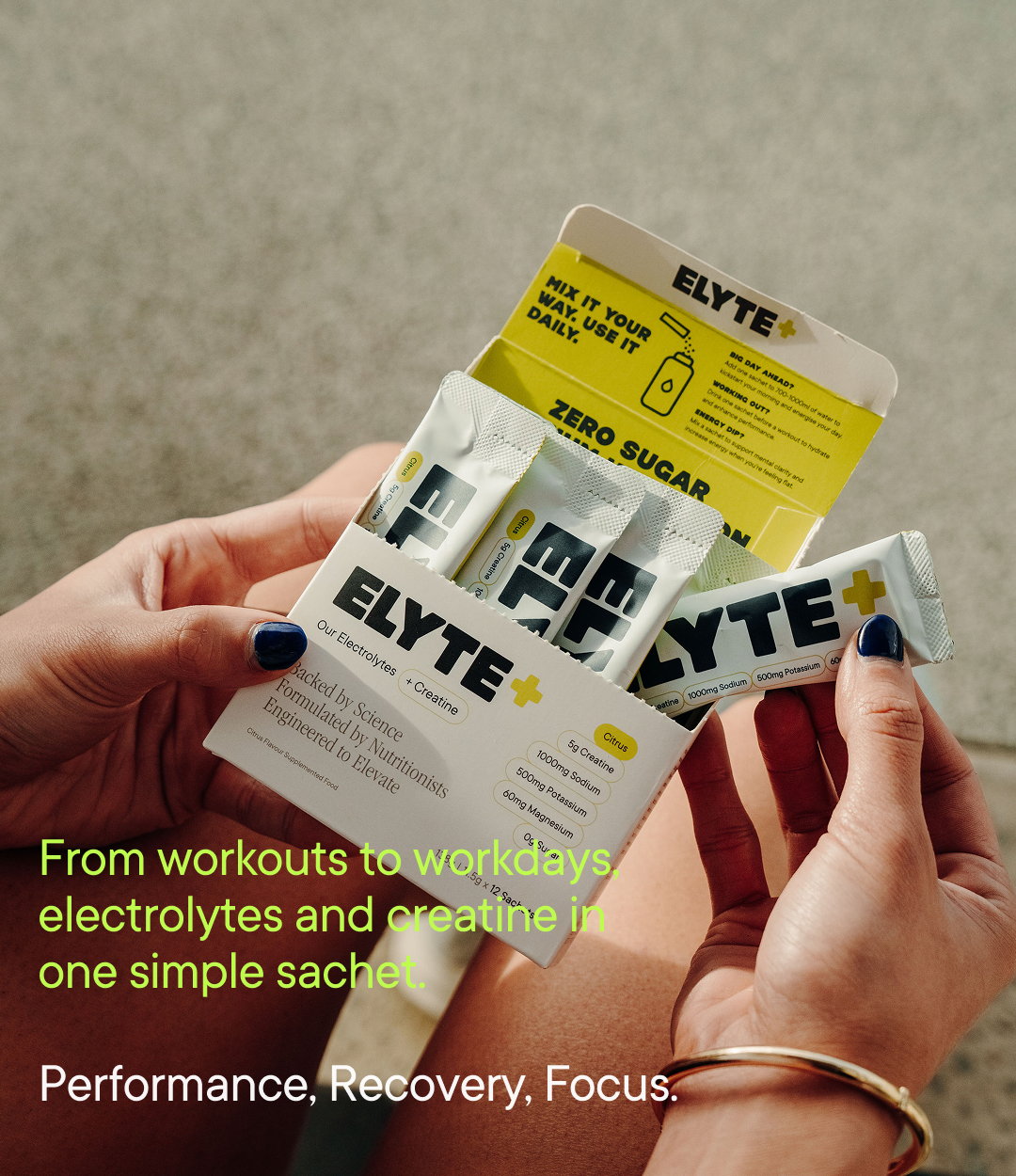 Elyte Hydration + Creatine