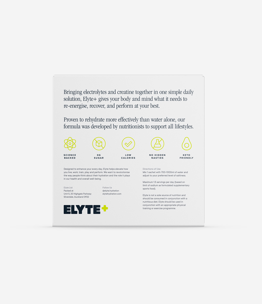 Elyte Hydration + Creatine